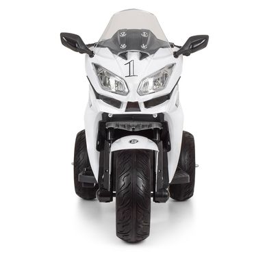 Детский мотоцикл BMW, белый (3688EL-1)