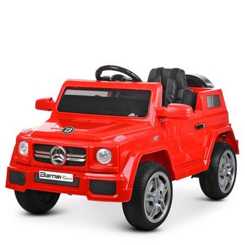 Дитячий електромобіль Джип Bambi M 2788 EBLR-3 Mercedes AMG, червоний