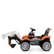 Детский электромобиль Трактор, оранжевый (4263EBLR-7)