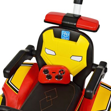 Детский электромобиль Трактор, красно-желтый (4321LR-3-6)