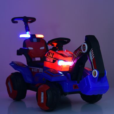 Детский электромобиль Трактор, красно-желтый (4321LR-3-6)