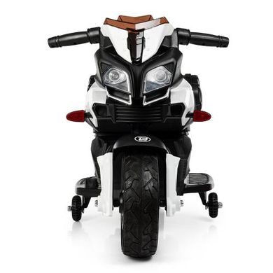Детский мотоцикл BMW, черно-белый (3832EL-1)