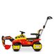 Дитячий електромобіль Трактор, червоно-жовтий (4321LR-3-6)