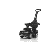 Дитяча машинка толокар з батьківською ручкою Bambi чорний (М 3186 L-2)