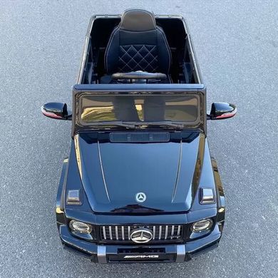 Дитячий електромобіль Джип Mercedes AMG G63 Гелендваген, чорний (4179EBLRS-2)