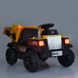 Дитячий електромобіль Вантажівка Самоскид, жовтий (4308EBLR-6), Жовтий, Звичайне, Задній привід