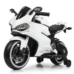 Детский мотоцикл Ducati, белый (4104EL-1)