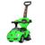 Дитяча машинка каталка толокар з батьківською ручкою Bambi зелений (M 4205-5)