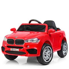 Дитячий електромобіль Джип BMW X5, червоний (3180EBLR-3)