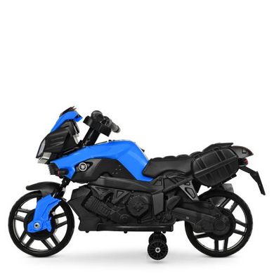 Детский мотоцикл BMW, черно-синий (3832EL-2-4)