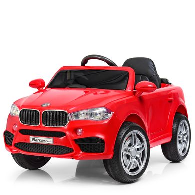 Дитячий електромобіль Джип Bambi M 3180 EBLR-3 BMW X5, червоний