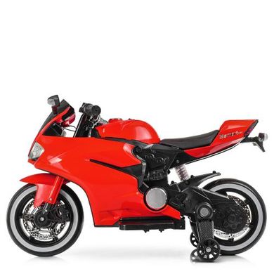 Дитячий мотоцикл Bambi M 4104 EL-3 Ducati, червоний