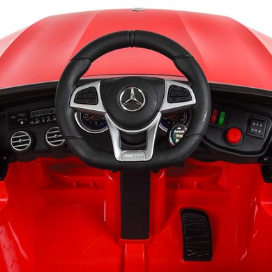 Дитячий електромобіль Mercedes, червоний (4140EBLR-3)