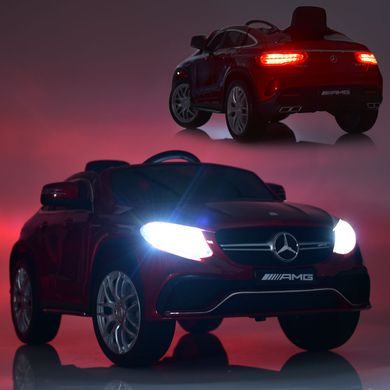 Детский электромобиль Mercedes, красный (4146EBLR-3), Красный, Обычное, Задний привод