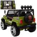 Детский электромобиль Джип Jeep Wrangler, хаки (3237EBLR-10)