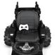 Дитячий електромобіль Трактор з причепом, чорний (4623EBLR-2)