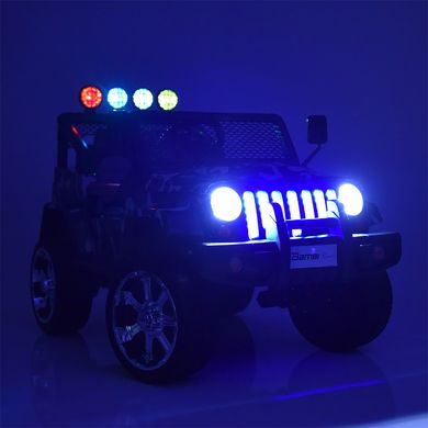 Детский электромобиль Джип Jeep Wrangler, камуфляж (3237EBLR-18)
