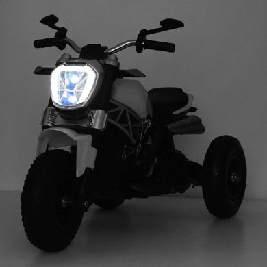 Детский мотоцикл BMW, белый (4008AL-1)
