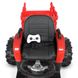 Детский электромобиль Трактор с прицепом, красный (4623EBLR-3)