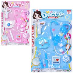 Детский игровой набор доктора 339-7 медицинские инструменты, 9 предметов, 2 цвета