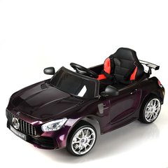 Детский электромобиль Mercedes AMG GT, хамелеон пурпурный (4105EBLRS-9)