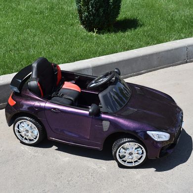 Дитячий електромобіль Mercedes AMG GT, хамелеон пурпурний (4105EBLRS-9)