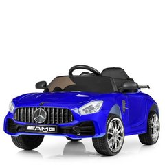 Детский электромобиль Mercedes AMG GT, синий (4105EBLRS-4)