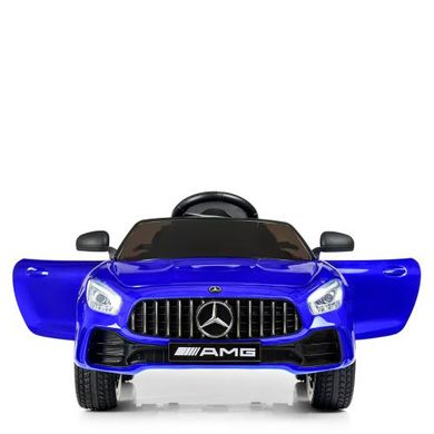 Дитячий електромобіль Mercedes AMG GT, синій (4105EBLRS-4)