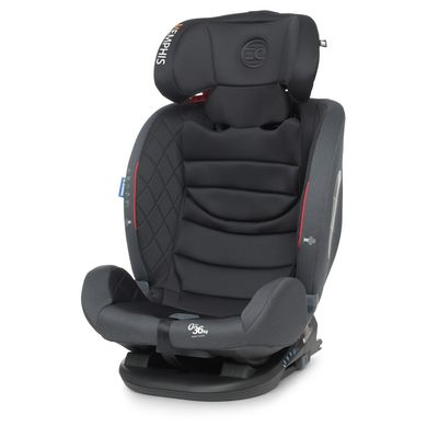 Автокресло El Camino ME 1093 MEMPHIS ISOFIX Shadow Black, черный, группа 0+/1+2+3