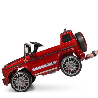 Дитячий електромобіль Джип Mercedes AMG G63 Гелендваген, червоний (4179EBLRS-3)