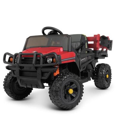 Детский электромобиль Грузовик Bambi M 4464 EBLR-3 Jeep, красный