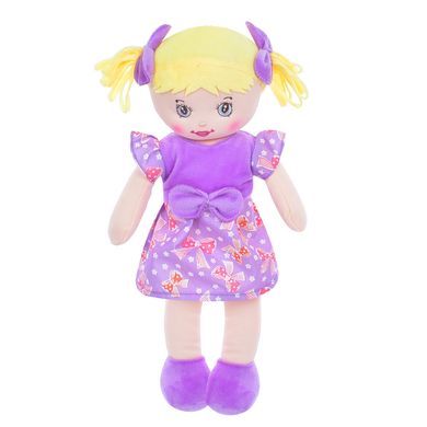 Кукла 003-30 32см, мягконабивная, петелька, 4 цвета, в пакете