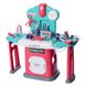 Дитячий ігровий набір лікаря 661-508 стіл, мийка-ллється вода, мед.інструменти, стетоскоп, музика, світло, окуляри, 30 предметів