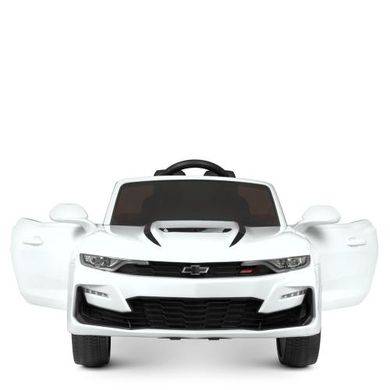 Дитячий електромобіль Chevrolet Camaro, білий (5669EBLR-1)