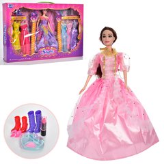 Лялька з нарядом KM-G01-02 30см, сукні, взуття, аксесуари, мікс видів
