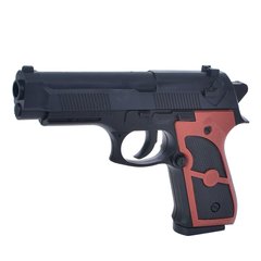 Дитячий іграшковий пістолет 997 17см, стріляє пластиковми кул, у пакеті
