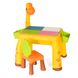 Конструктор 2261D столик-жираф, стул, столешница двухсторонняя, свет, 108 деталей
