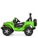 Дитячий електромобіль Джип Jeep, зелений (4176EBLR-5)