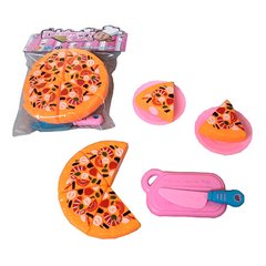 Детские игрушечные продукти 992-4 піца, досточка, ніж, тарілки