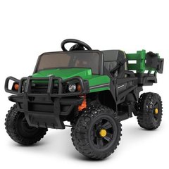 Дитячий електромобіль Вантажівка Jeep, зелений (4464EBLR-5)