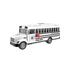 Автобус WY950C инерционная, 1:16, полиция, 27см, звук, свет, подвижные детали, надувные колеса, на бат табл