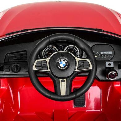 Детский электромобиль BMW 6 GT, красный (JJ2164EBLR-3)