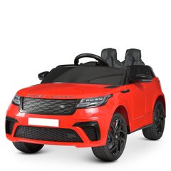 Дитячий електромобіль Джип Land Rover, червоний (4841EBLR-3)