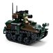 Конструктор SLUBAN M38-B0750 военный, танк, фигурка, 245 деталей