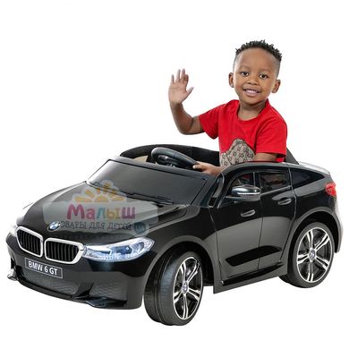 Дитячий електромобіль BMW 6 GT, чорний (JJ2164EBLR-2)