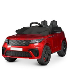 Дитячий електромобіль Джип Land Rover, червоний (4841EBLRS-3)