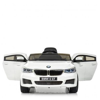 Детский электромобиль Bambi BMW 6 GT, белый (JJ2164EBLR-1)