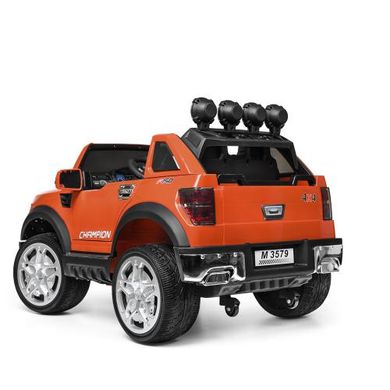 Детский электромобиль Джип Ford Long, оранжевый (3579EBLR-7)
