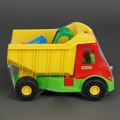 Вантажівка з трактором "Multi truck" 39219 3 кольори, "Tigres", в сітці