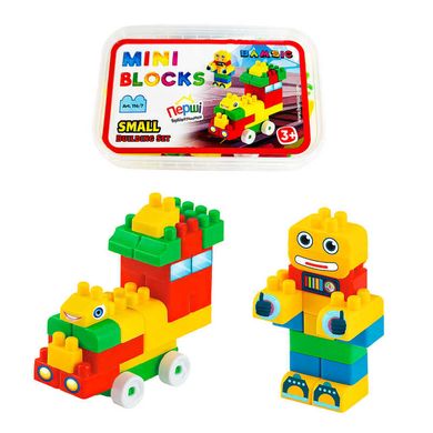 Конструктор "Mini Blocks №7" 50 деталей в коробочці 116/7 "Bamsic"